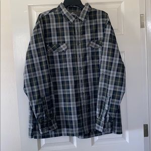 Button down quick dry long sleeve.